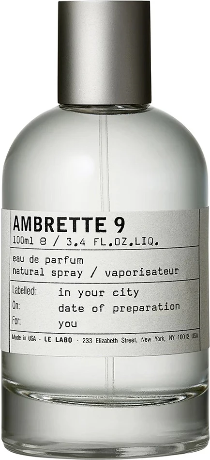 Eau de Parfum Ambrette 9, Le Labo, 100 ml