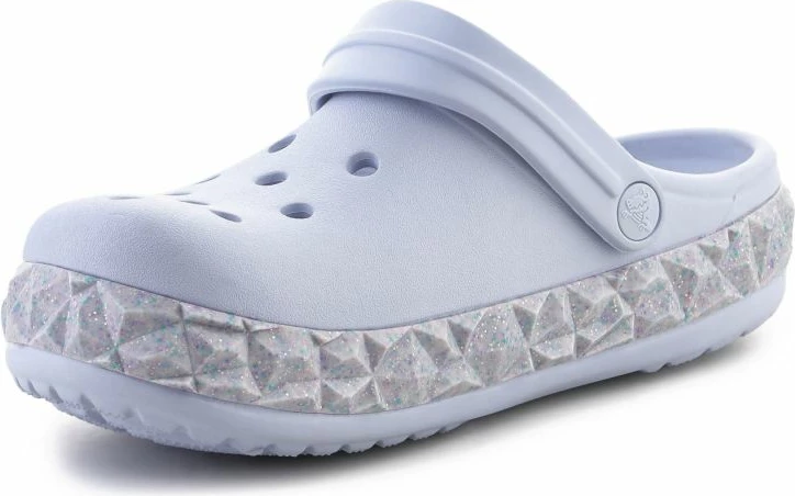 Natikače z bleščicami Crocs za otroke, vijolične