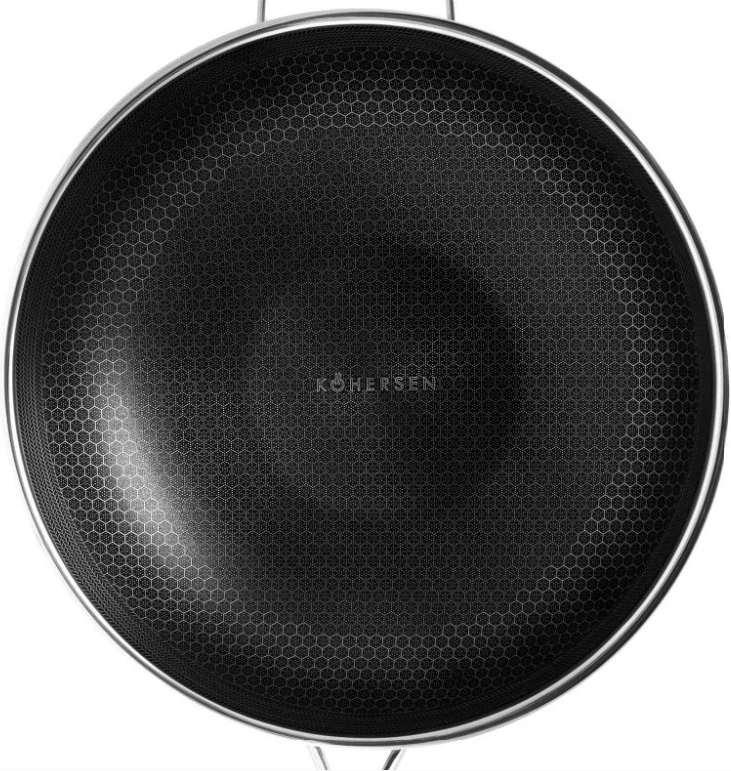 Wok Kohersen Black Cube, 32 cm