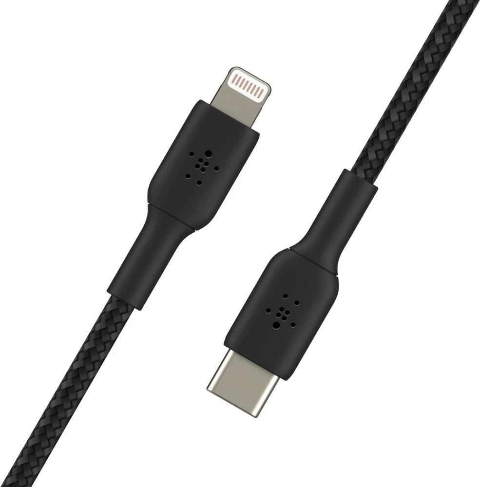 USB-C na Lightning kabl Belkin CAA004BT1MBK, 1 m, črn
