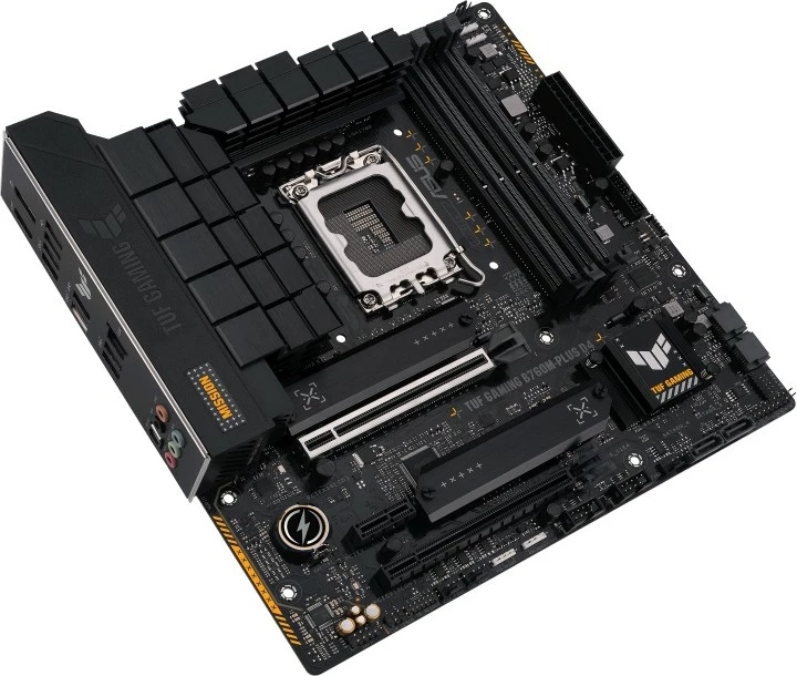 Matična plošča ASUS TUF GAMING B760M-PLUS D4, Intel, LGA 1700, DDR4, 128 GB