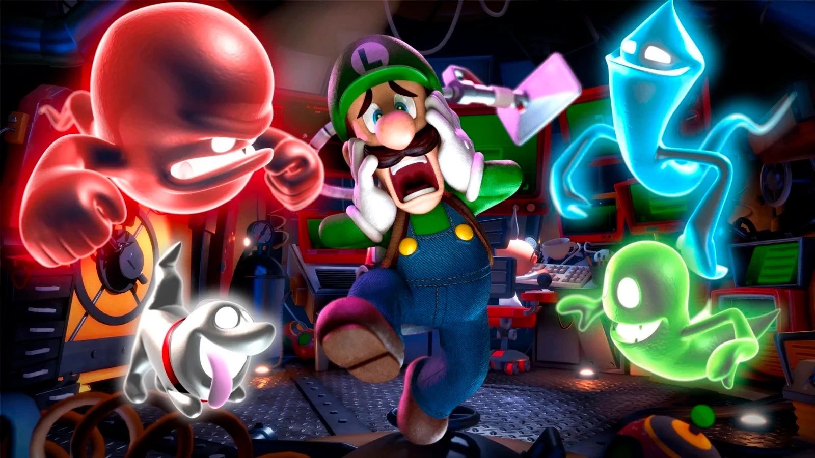 Avventura z izboljšano grafiko Luigi's Mansion 2 HD, Nintendo Switch