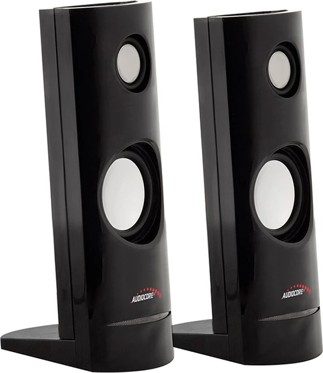 Zvočniki AUDIOCORE AC860, 2.0 kanal, 4 W, črni