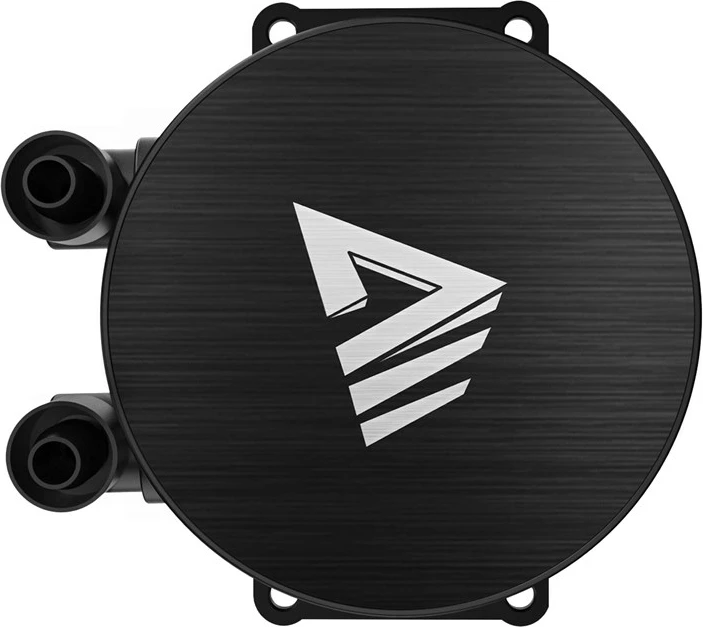 Komplet vodnega hlajenja 240 mm, 2 ventilatorja 12 cm, črn, Savio NOX