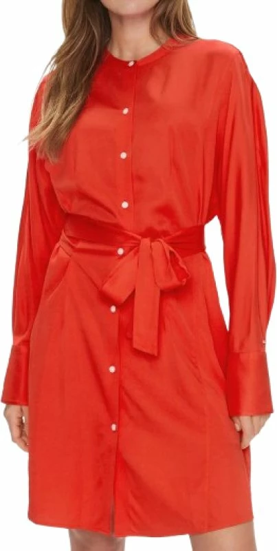 Maicna obleka, Tommy Hilfiger, ženska, rdeča