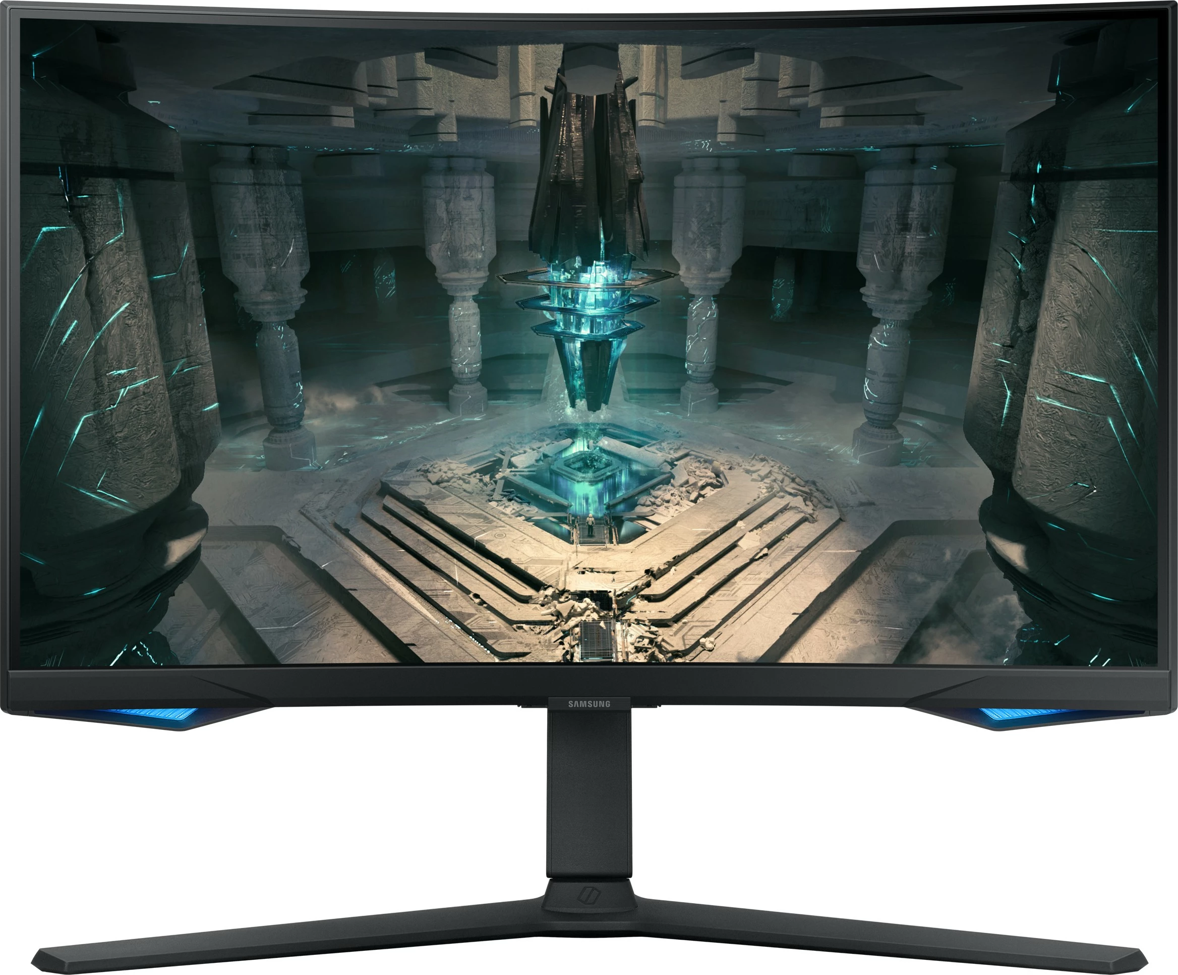 Zakrivljen 27" Quad HD monitor, Samsung LS27BG650EU, 1 ms, črn