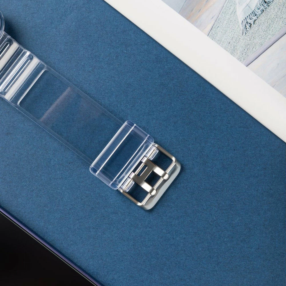 Zaščitni ovitek in pašček Hurtel za Apple Watch 42mm, rožnat