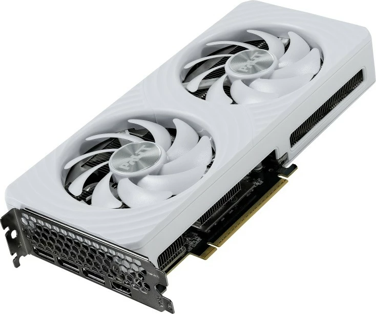 Grafična kartica Palit GeForce RTX 5060 Ti WHITE OC, 8GB GDDR7, 128-bit, 3x DP/HDMI, bela