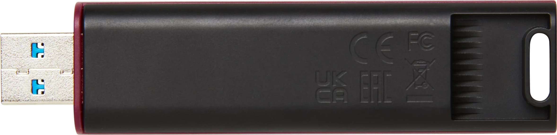 USB-pomnilnik 256 GB, USB 3.2 Gen 2, rdeč — Kingston DataTraveler Max