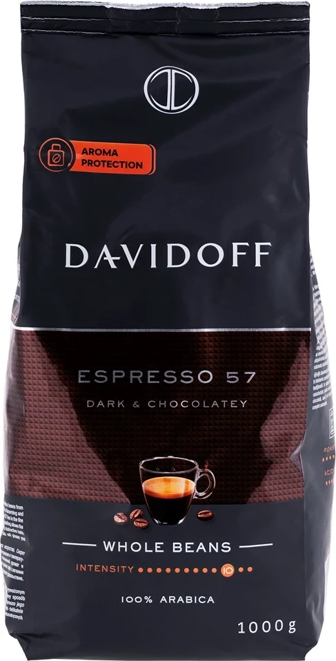 Kava v zrnju Davidoff Espresso 57, 1000 g