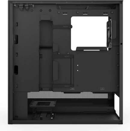 Računalniško ohišje midi tower z bočnim oknom NZXT H5 Flow, črno