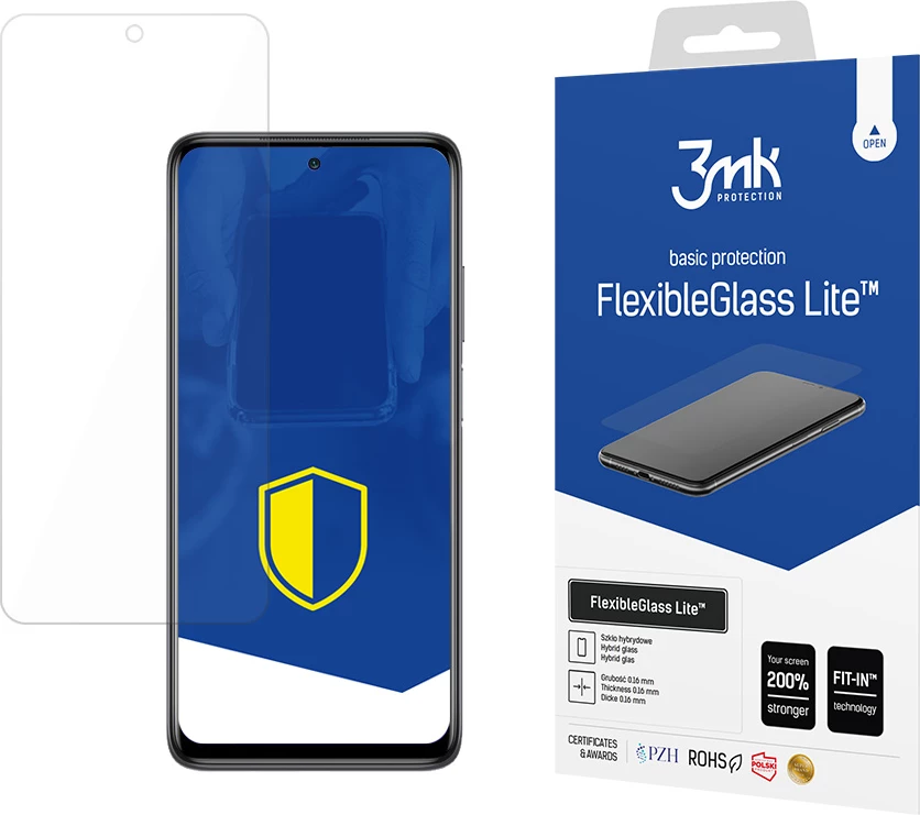 Zaščitno steklo 3mk FlexibleGlass Lite za Xiaomi Mi 10T Lite 5G, prozorno