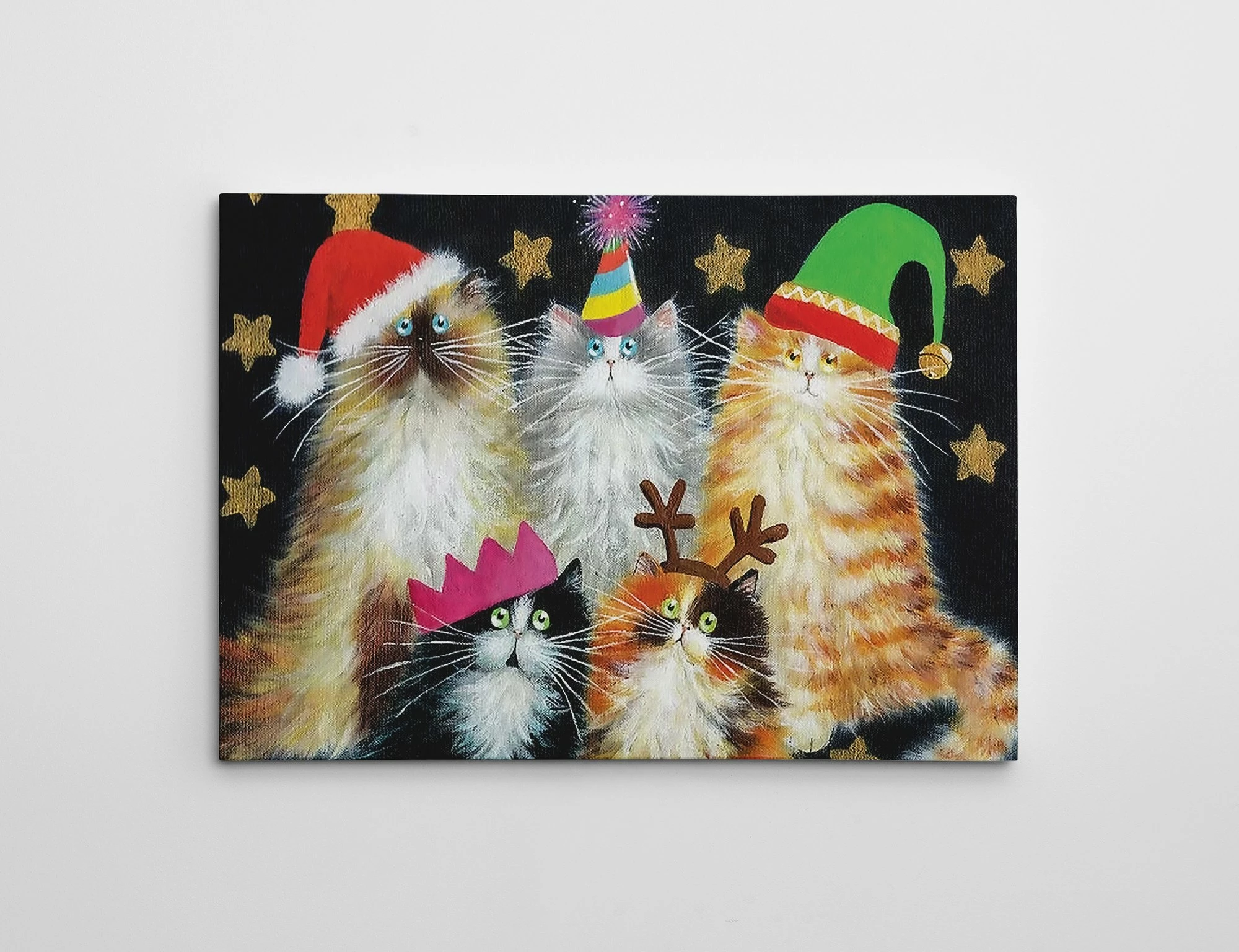 Dekorativna platnena slika, večbarvna, 70 x 100 cm, Wallity WY270