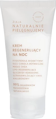 Regenerativna nočna krema za ženske Ziaja Naturally We Care 50 ml