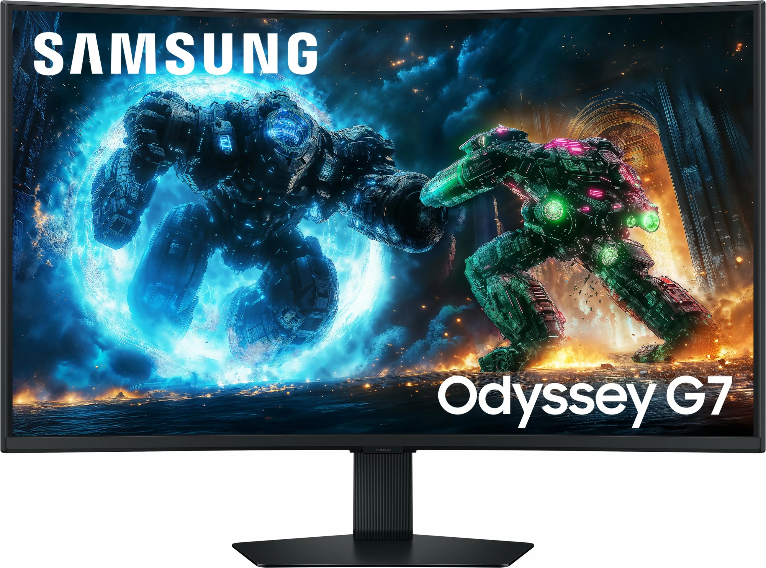Zakrivljen monitor 37-palčni, 16:9, črn — Samsung Odyssey G7 S37FG756EU