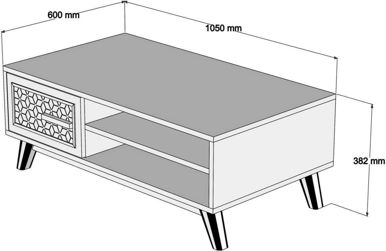 Sestava dnevne sobe FH11852.01 2 kosa melamin v orehu