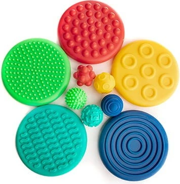 Sensorčni set diskov Tullo, 12 kosov, različne barve