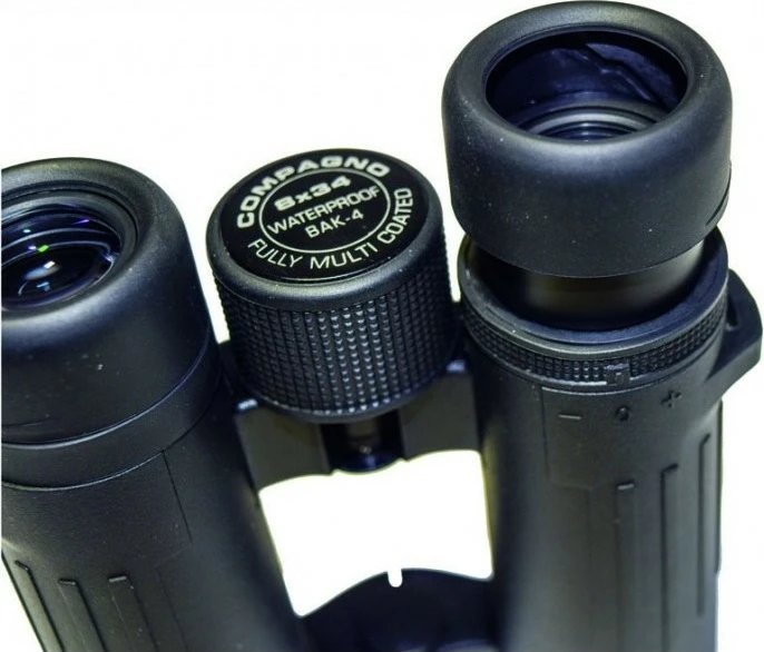 Daljnogled 10x34 Braun Compagno WP, črn