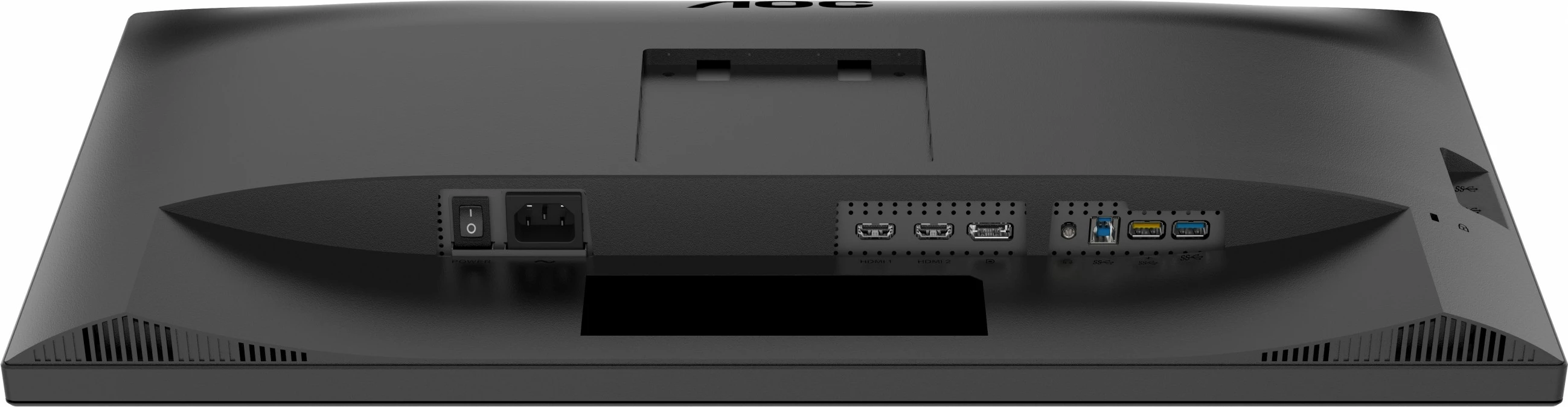 Profesionalen monitor 27" IPS QHD, AOC Q27P3QW, USB hub, kamera, črn