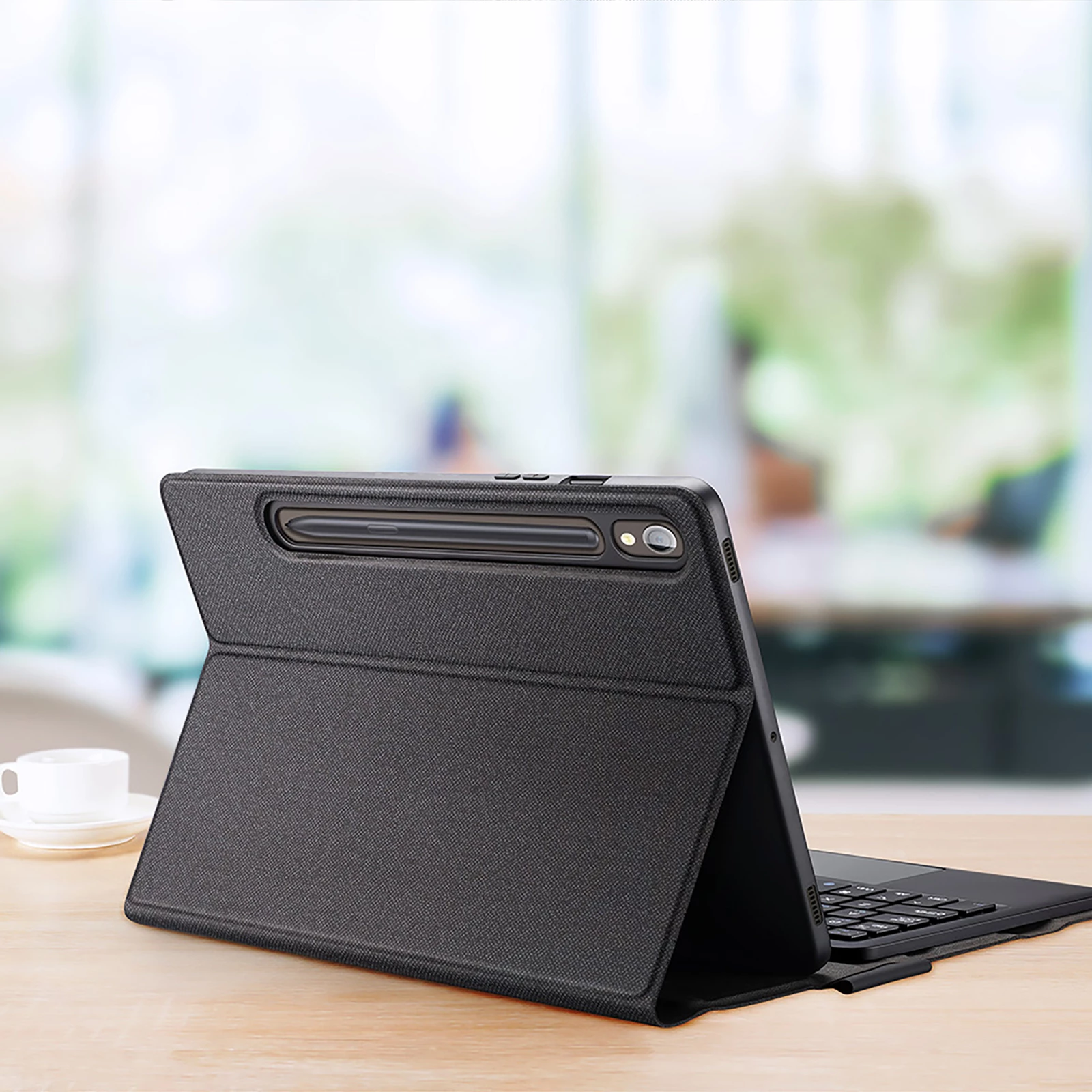 Tastatura Bluetooth ovitek Dux Ducis TK Series za Samsung Tab S9, črn