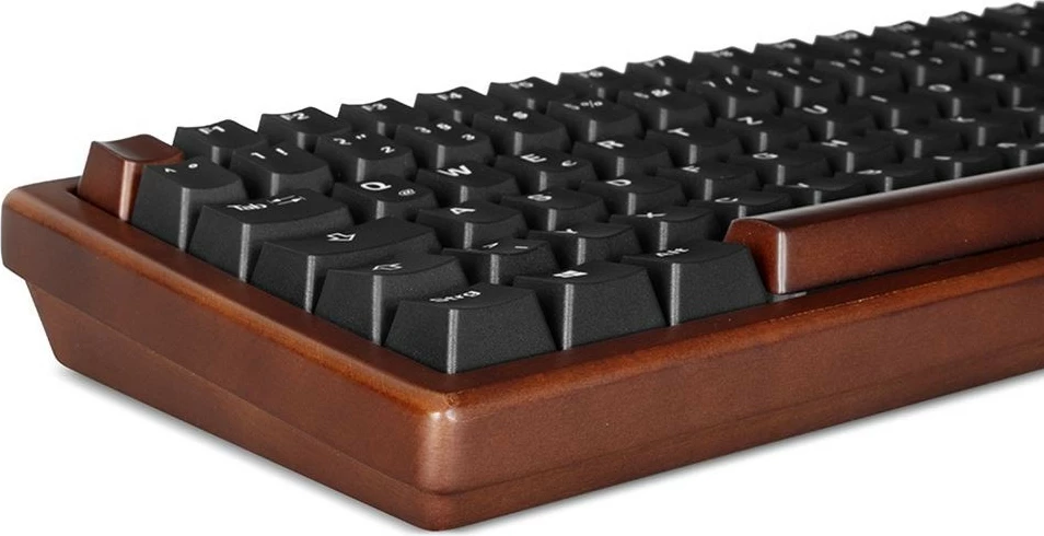 Igralna mehanska tipkovnica brez numerične tipkovnice, Sharkoon Skiller SGK50S2 Wood, črno/rjava