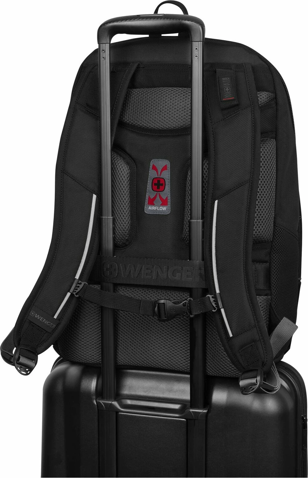 Nahrbtnik za prenosnik do 15,6 palca, Wenger Carbon Pro Business, črn