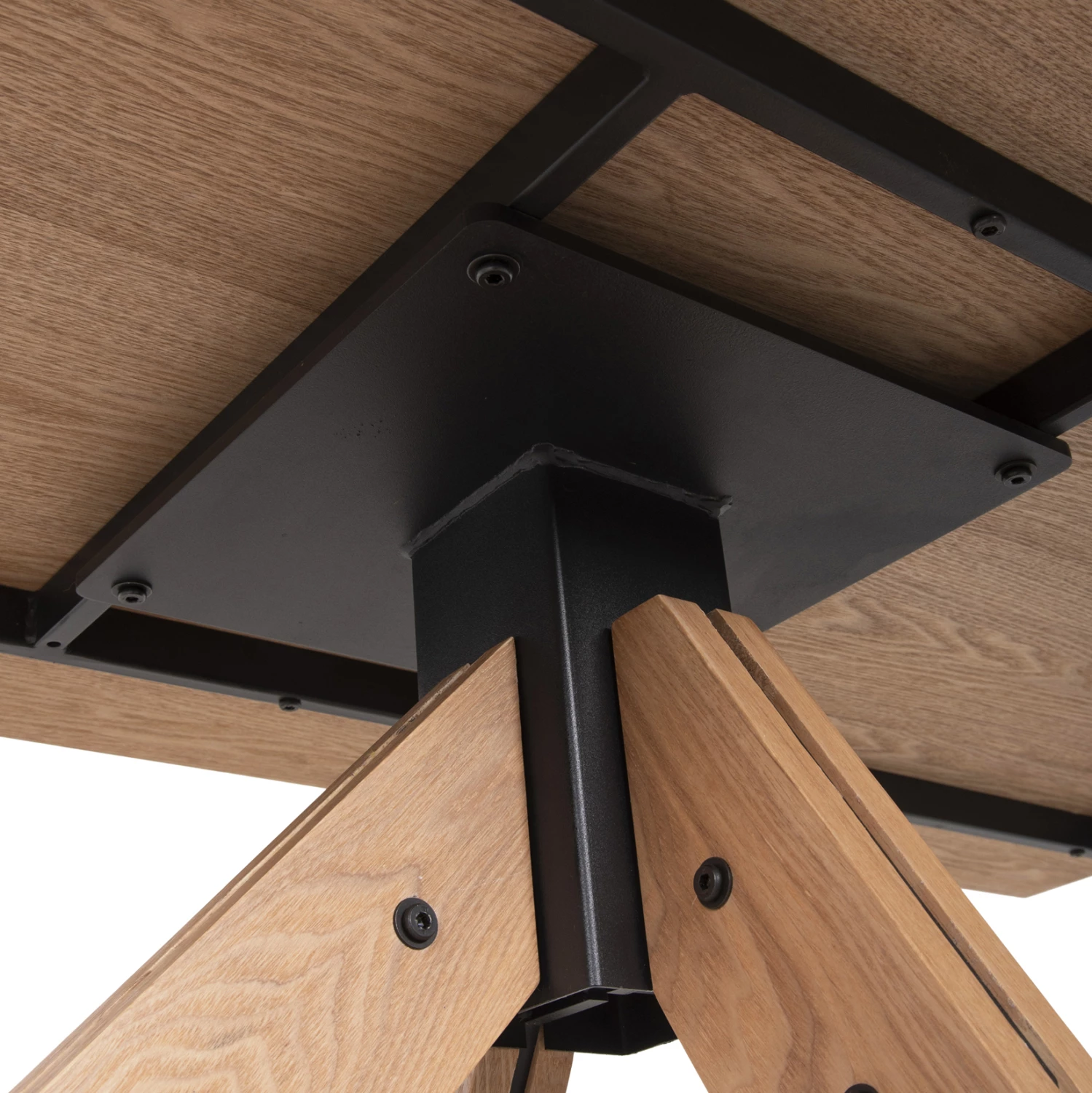 Jedilni set za notranje prostore 7 kosov FH21042 miza PAOLO & 6 naslanjačev GAZER