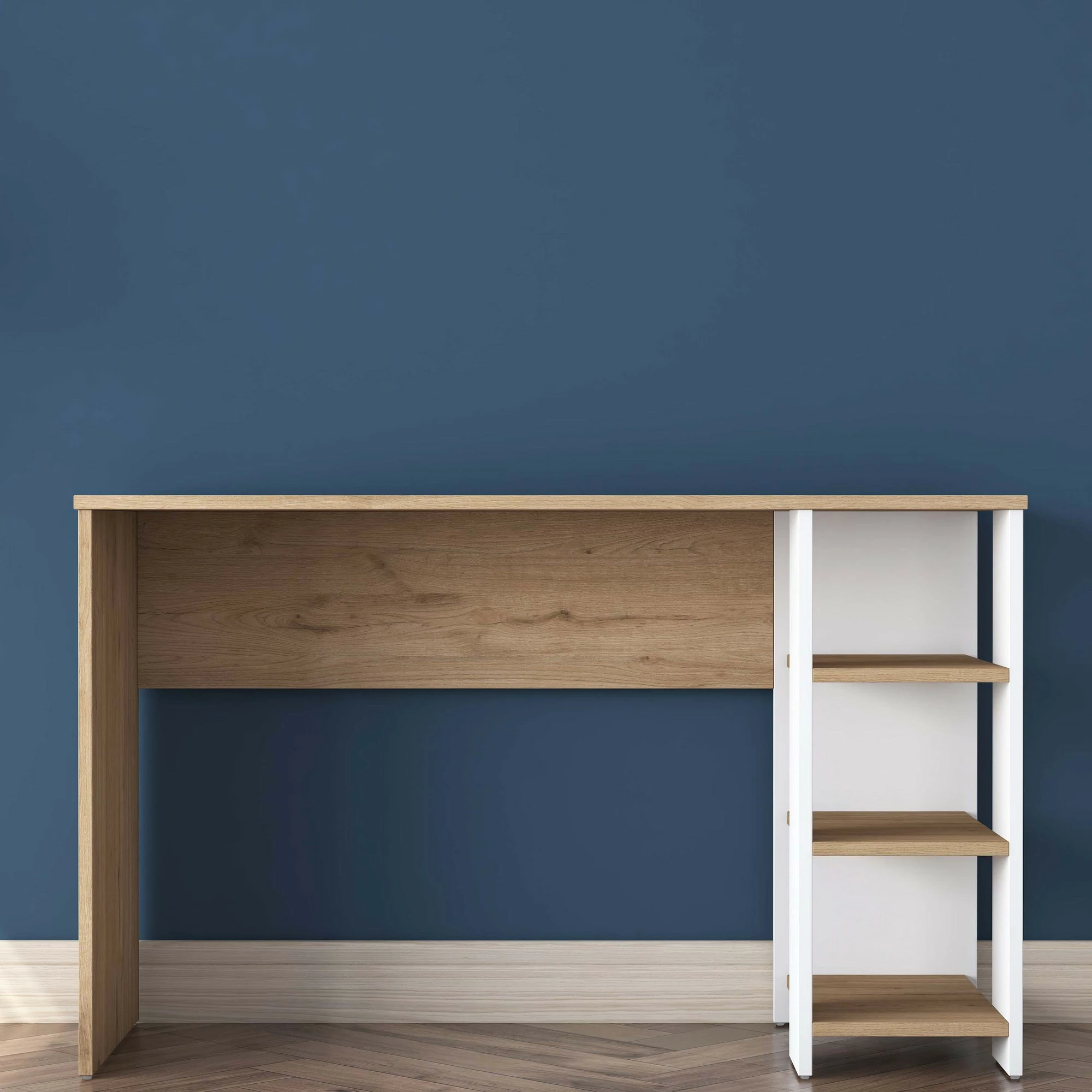 Tavolina za študij, Skye Decor HA108 - 3425, oreh/bela