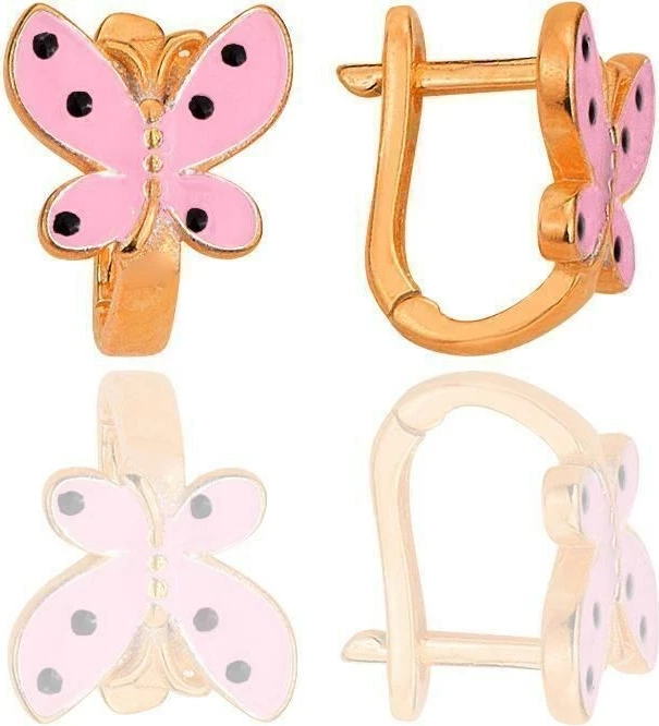 Viseči uhani rožnato zlati, Jumeon SGTL12368