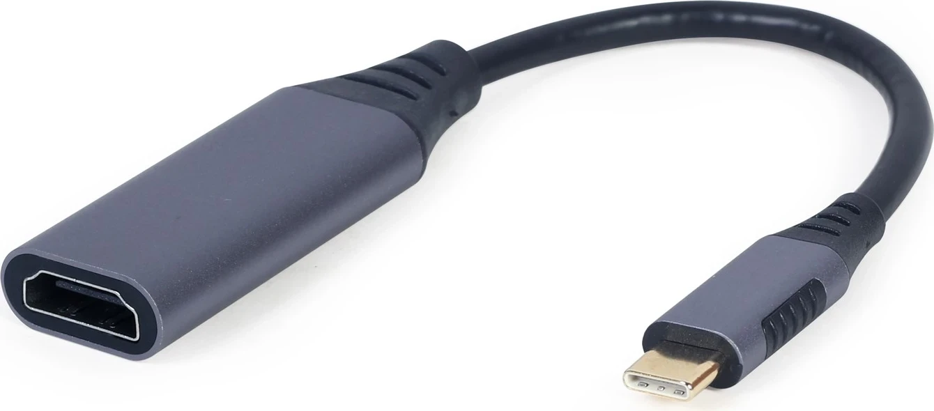 Adapter USB Type-C v HDMI Gembird A-USB3C-HDMI-01, 0,15 m, siv