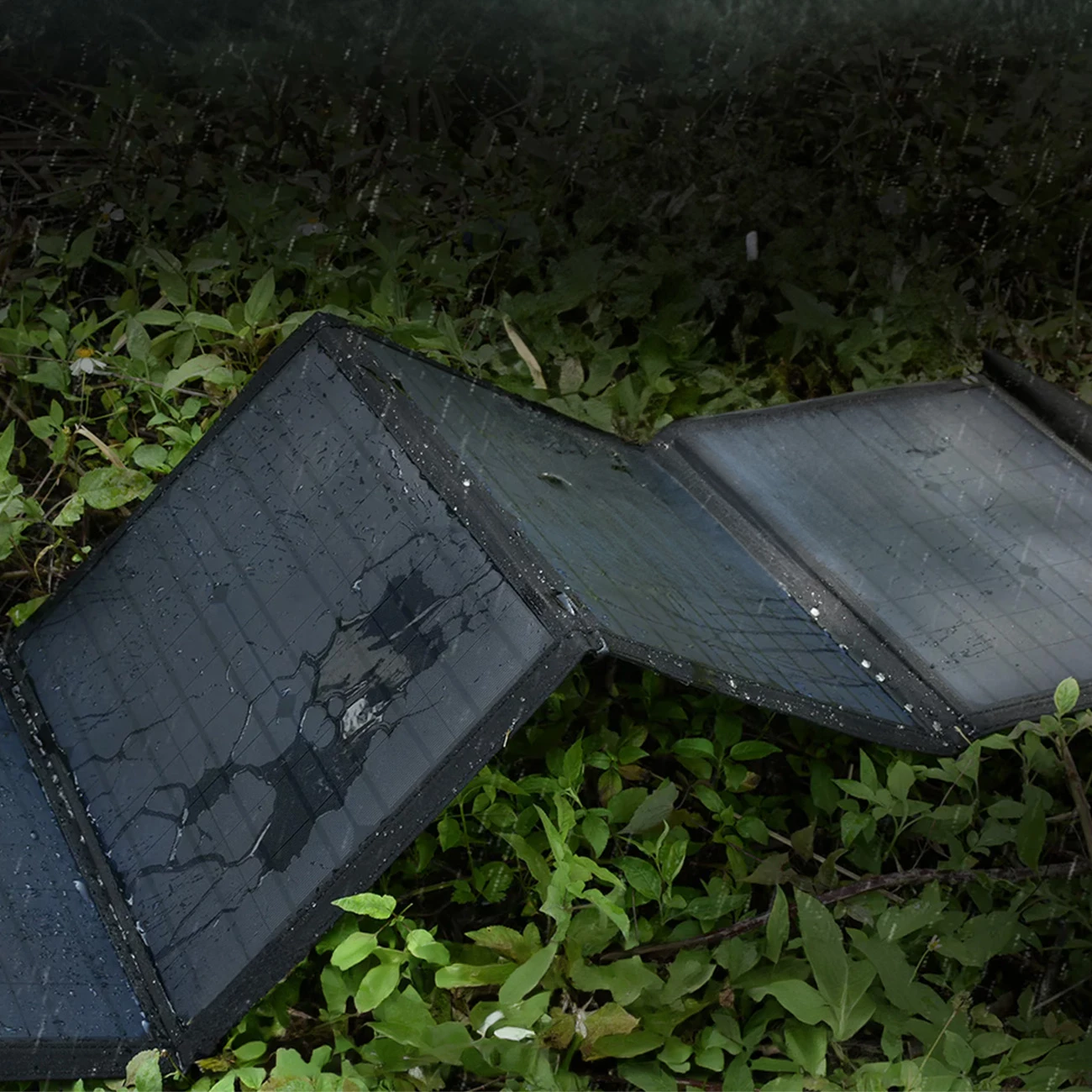 Zložljiv sončni polnilec Choetech SC009-V2, 100 W, 2x USB-A, USB-C, črn