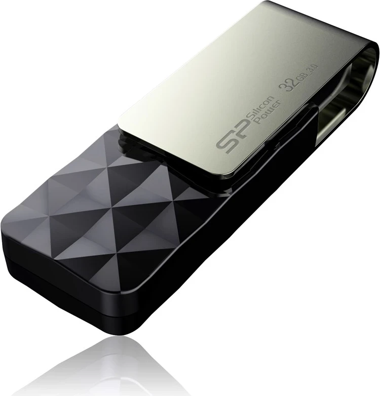 USB ključek 32 GB, USB Type-A 3.0, črn — Silicon Power
