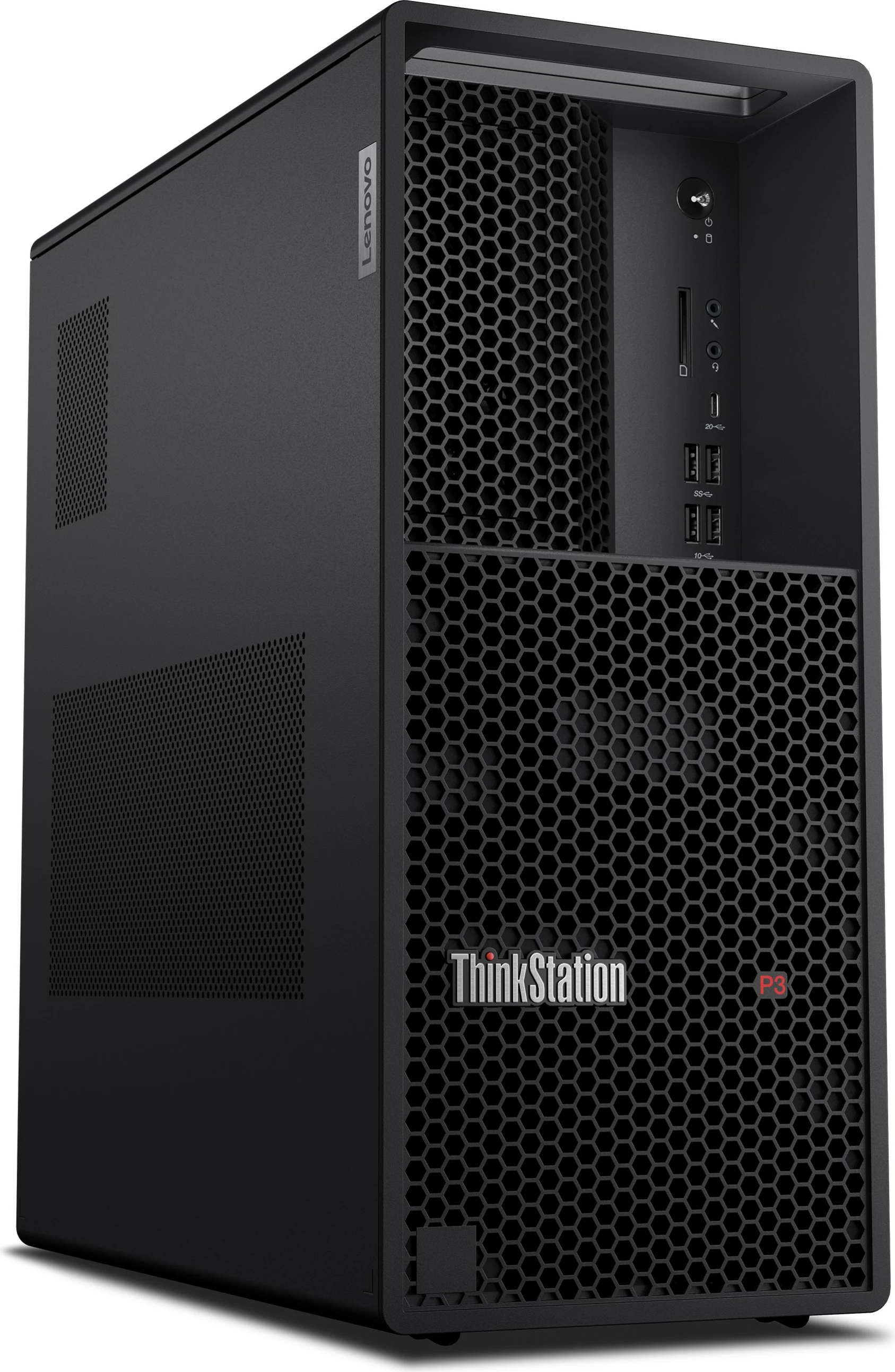 Računalnik Lenovo ThinkStation P3 Tower G2, 48 GB RAM, 512 GB SSD, 750W, črn