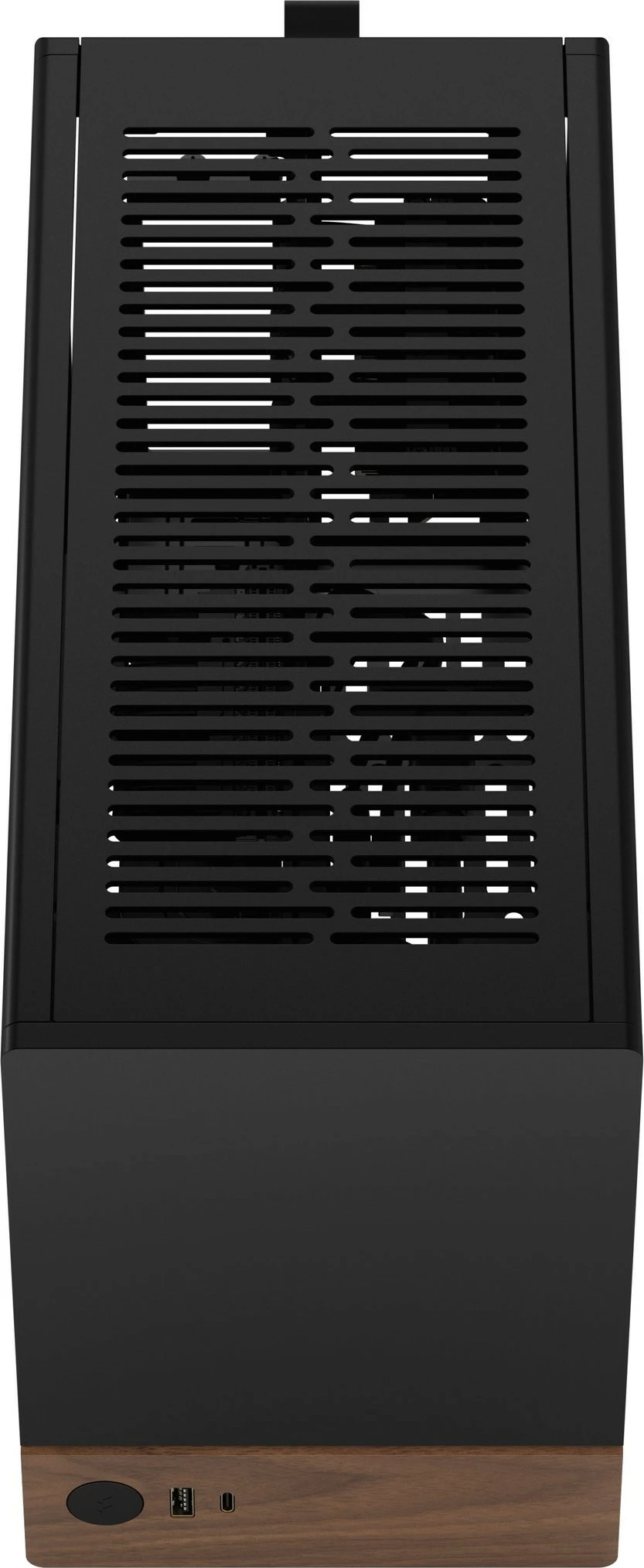 Računalniško ohišje Terra, Fractal Design, Mini-ITX, aluminij, oreh, grafit