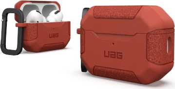 Zaščitna zunanjost UAG Scout za AirPods Pro 2, rdeča