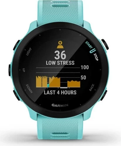 Pametna ura Garmin Forerunner 55, 42 mm, GPS, turkizna