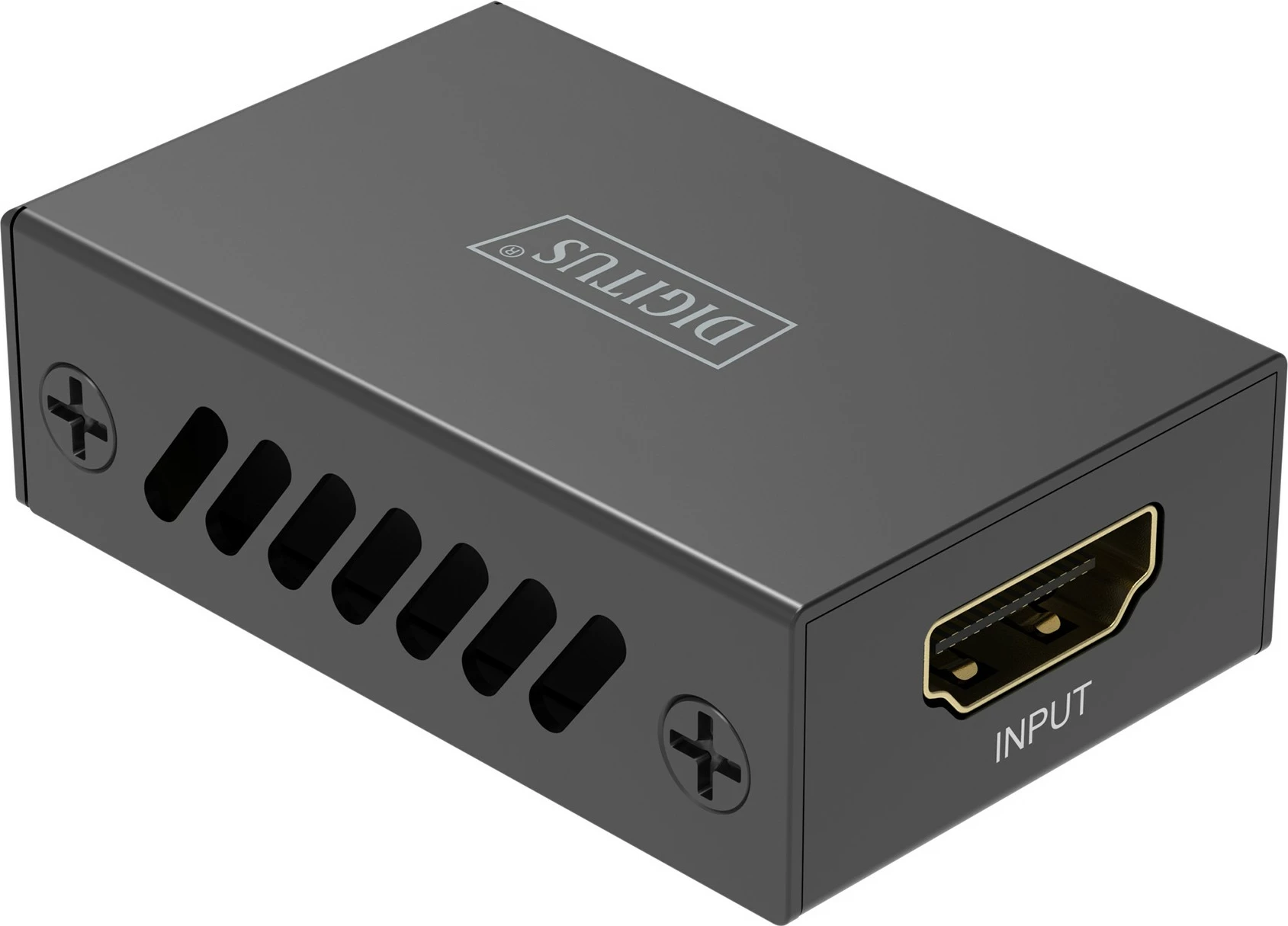 Ponavljalnik HDMI 8K/60Hz, 1 vhod/1 izhod, USB napajan, črn — Digitus