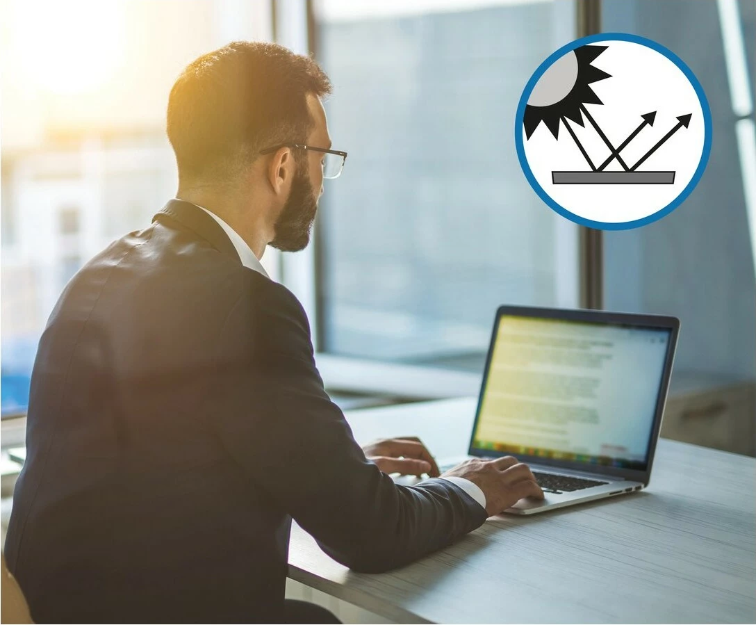 Privatnostni filter za prenosnik 15,6", 16:9, snemljiv, protiodsevni, črn – Kensington