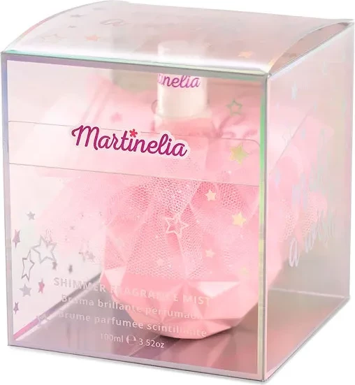 Dišeč sprej za telo, unisex Martinelia Shimmer Bruma Brillante, 100 ml, roza