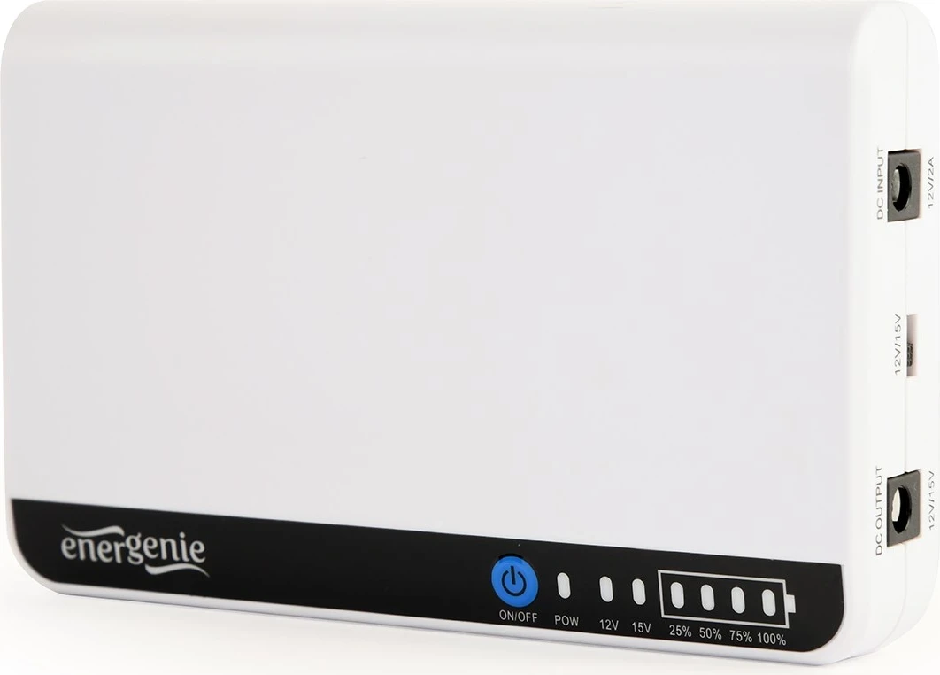 UPS za DC naprave Gembird EG-UPS-DC18, 18 W, 15 V, bel