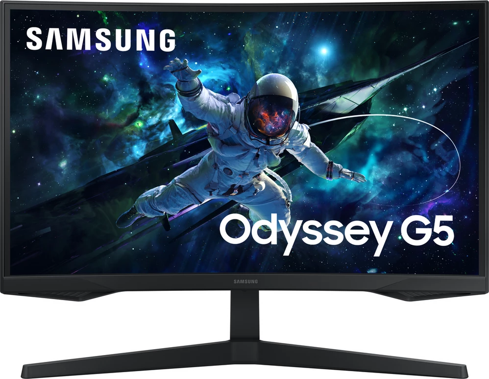 Ukrivljen 27" monitor za igre Samsung S27CG552EU / LS27CG552EUXEN, črn