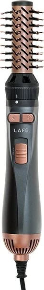 Stilist in sušilec las Lafe Sleek & Shine Styler, 1200 W, ionizacija, 2 nastavka, črno/medeno
