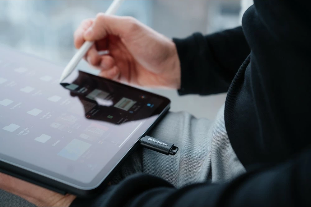 USB ključek 64GB, USB Type-C, 3.2 Gen 1, črn — Verbatim Store 'n' Go