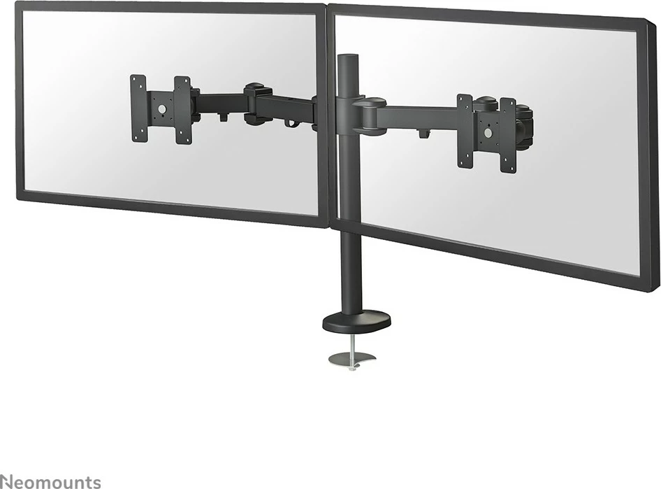 Krmilni nosilec za monitor, Neomounts FPMA-D960DG, gromet, 8 kg, 10"–27", črn