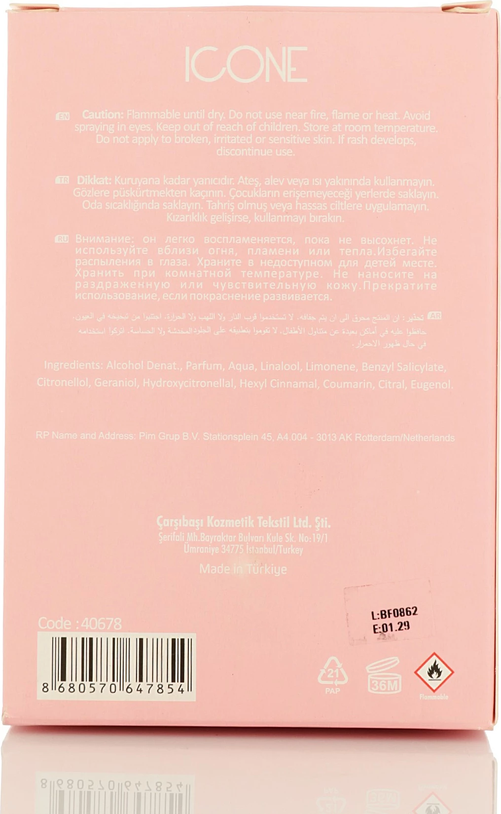 Parfum za ženske, Alberto Taccini, 40678, 100 ml