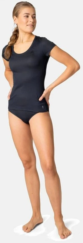 Termoaktivna majica za ženske, črna - ODLO