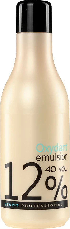 Kremasta oksidantna emulzija za lase, Stapiz Basic Salon, 12 %, 1000 ml, za ženske