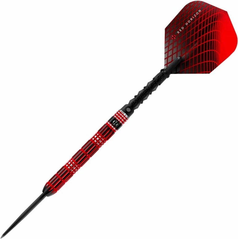 Puščice za pikado, 90% volframa, steeltip, rdeče — Harrows Red Horizon