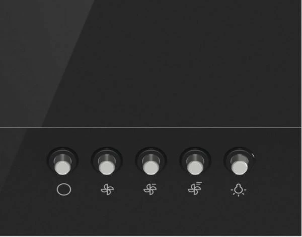 Kuhinjska napa Gorenje WHI629EB, 60 cm, črna