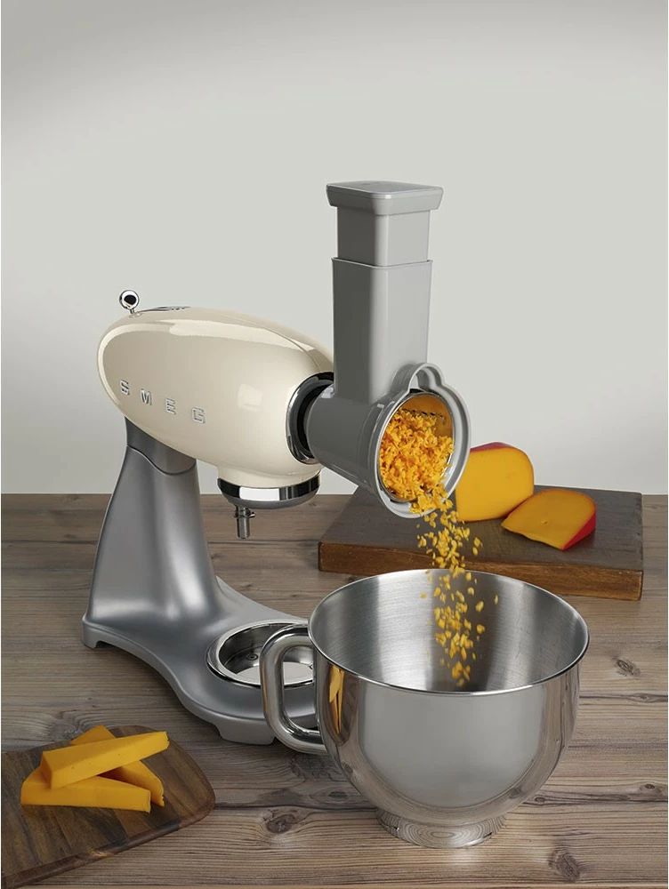 Set za rezanje zelenjave, SMEG SMSG01, za SMF01/02/03/13, inox, siva